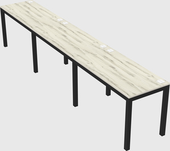 Rectangular desk