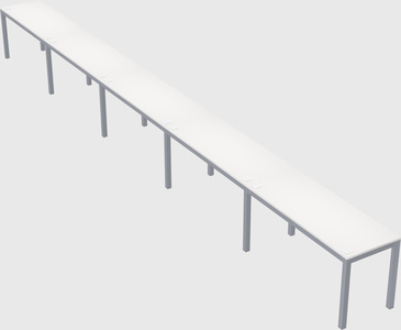 Rectangular desk