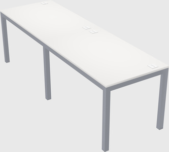 Rectangular desk