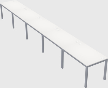 Rectangular desk