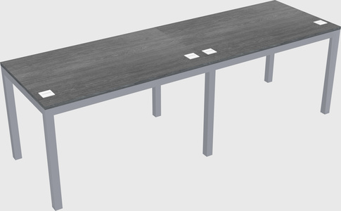 Rectangular desk