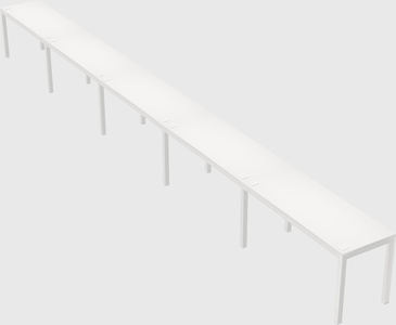 Rectangular desk