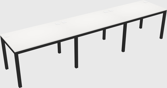 Rectangular desk