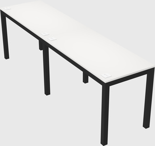 Rectangular desk