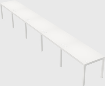 Rectangular desk