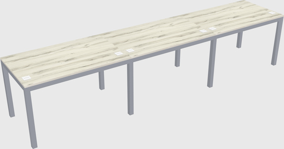 Rectangular desk