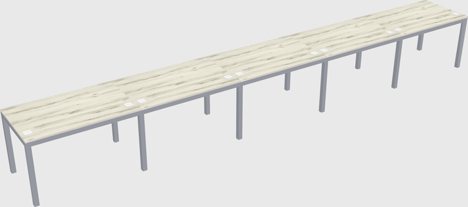 Rectangular desk