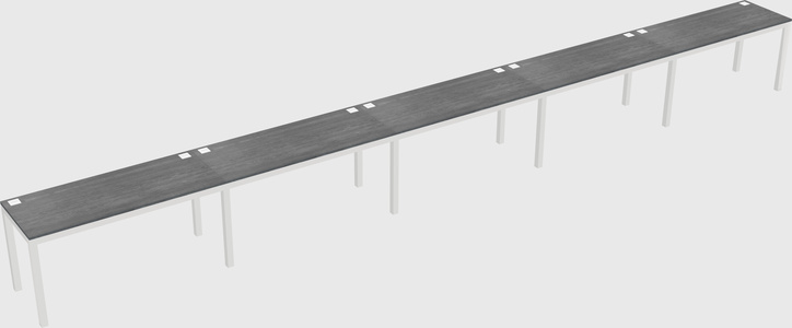 Rectangular desk