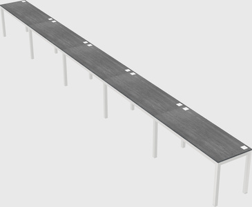 Rectangular desk