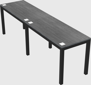 Rectangular desk