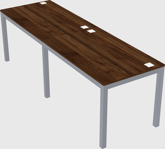 Rectangular desk