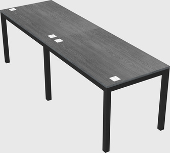 Rectangular desk