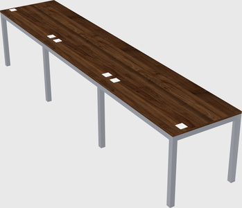 Rectangular desk