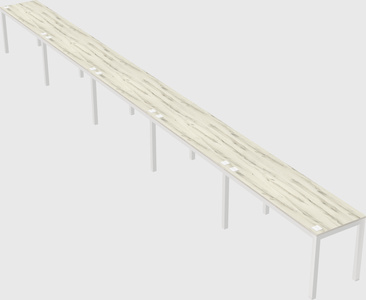 Rectangular desk
