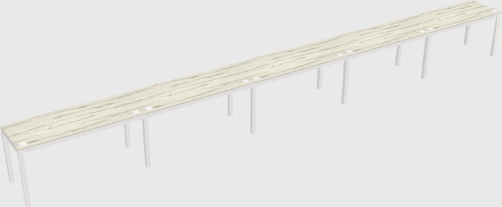 Rectangular desk