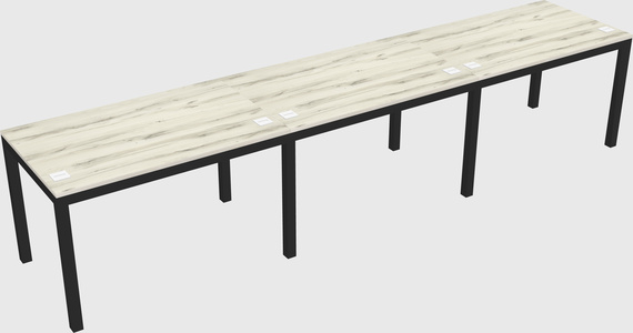 Rectangular desk