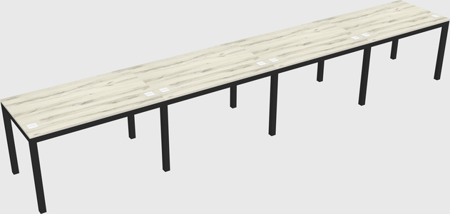Rectangular desk