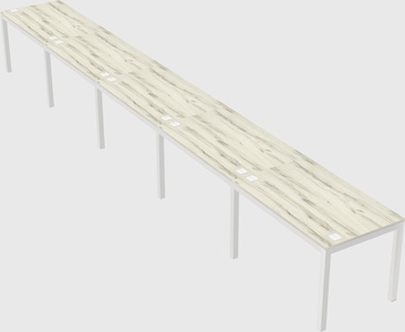 Rectangular desk