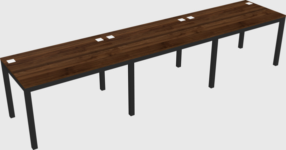 Rectangular desk