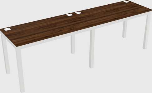 Rectangular desk