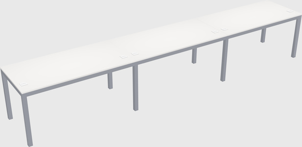 Rectangular desk
