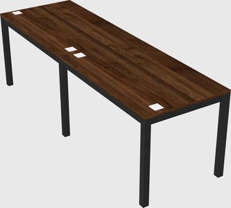 Rectangular desk