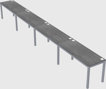 Rectangular desk