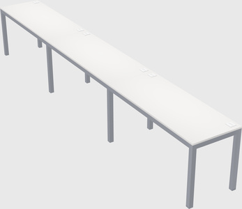 Rectangular desk