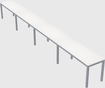 Rectangular desk