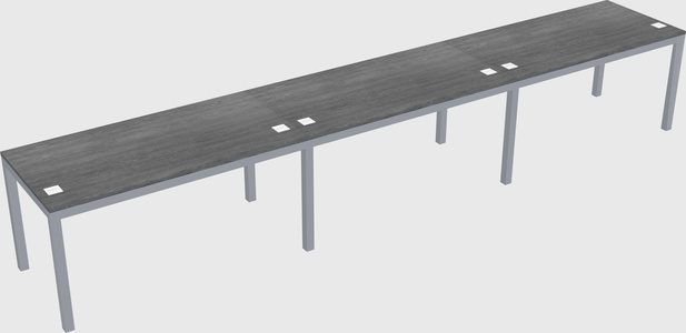 Rectangular desk