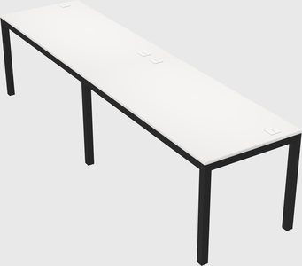 Rectangular desk