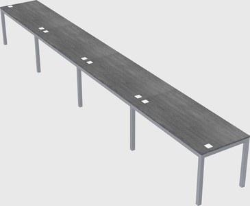 Rectangular desk