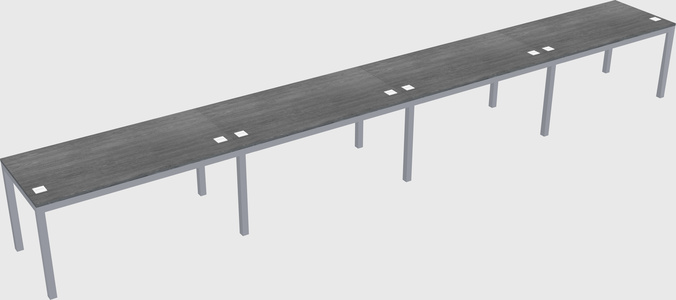 Rectangular desk