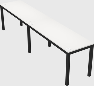 Rectangular desk