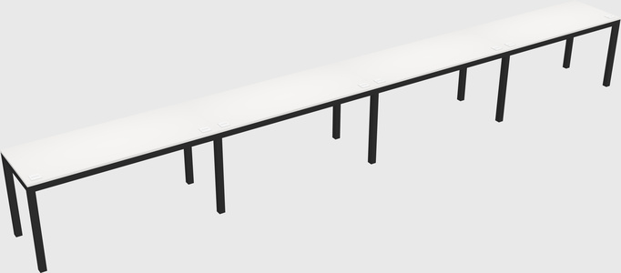 Rectangular desk