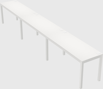 Rectangular desk