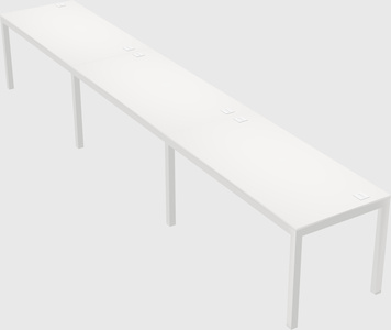 Rectangular desk