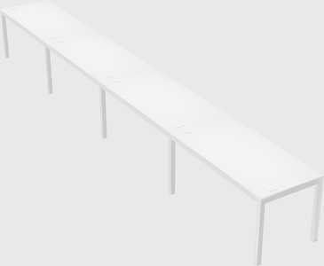 Rectangular desk