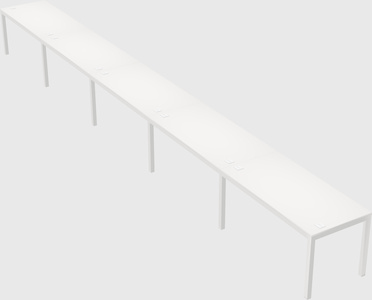 Rectangular desk