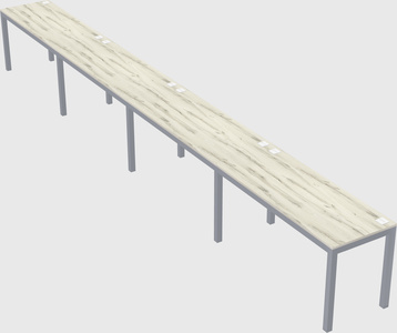 Rectangular desk