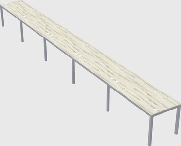 Rectangular desk
