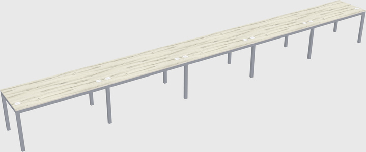 Rectangular desk