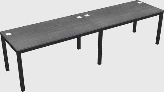 Rectangular desk