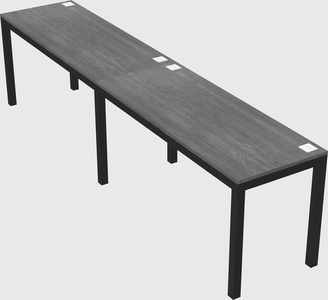 Rectangular desk