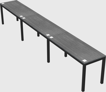 Rectangular desk