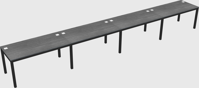 Rectangular desk