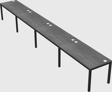 Rectangular desk