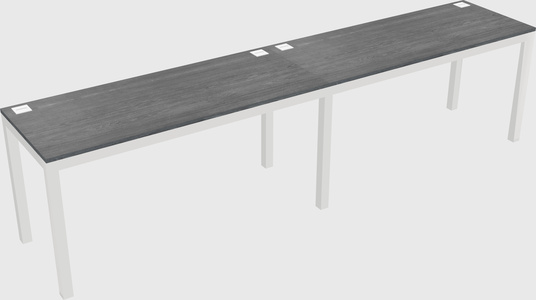 Rectangular desk