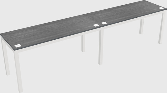 Rectangular desk