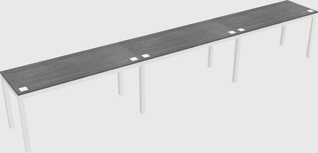 Rectangular desk